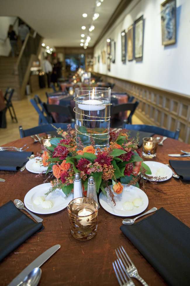 Reception Dinner Detail WeddingDay Magazine